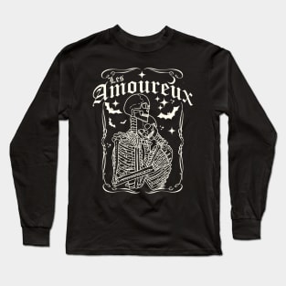 The Lovers - Les Amoureux, Vintage Tarot Card Astrology Goth Long Sleeve T-Shirt